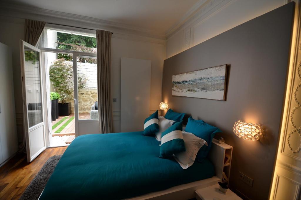파리 Le Jardin De Rochegrosse B&B 객실 사진