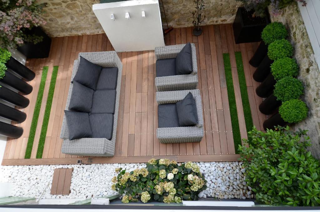 파리 Le Jardin De Rochegrosse B&B 객실 사진